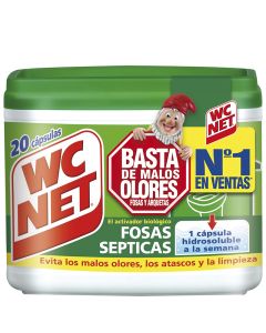 Septic tanks cleaner Wc Net 20 capsules