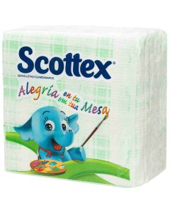 Scottex Paper napkins decorated 33x33 64 units