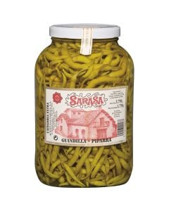 Basque chilli peppers in vinegar Piparras Sarasa 700 g jar