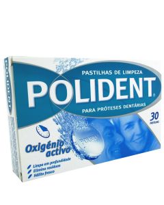 Denture cleanser Polident tablets box 30 units