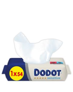 Dodot Wipes Sensitive dispenser 54 units