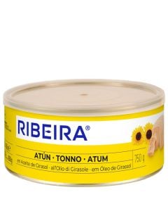 Ribeira Tuna in sunflower oil 650 g tin