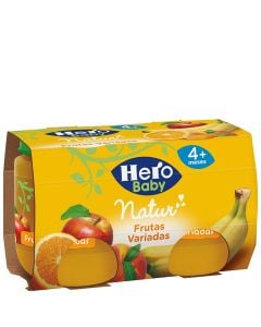 Jar of mixed fruits Hero Baby pack 2x120 g