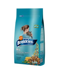 Cat food Brekkies 1.5 kg cat fish mix