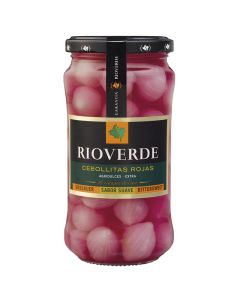 Sweet and sour red onions Rioverde 180 g jar