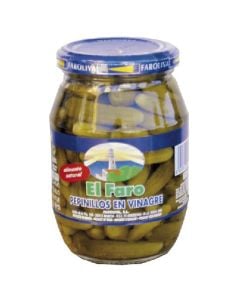 Pickles in vinegar El Faro 200 g jar
