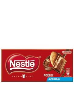 Milk chocolate and almonds Nestlé superfine 123 g tablet