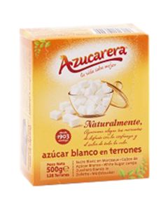 Azucarera White sugar lumps case 500 g
