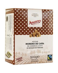 Brown sugar lumps Azucarera case 500 g
