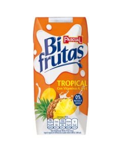 Juice and milk beverage Bifrutas tropical Pascual brik 33 cl