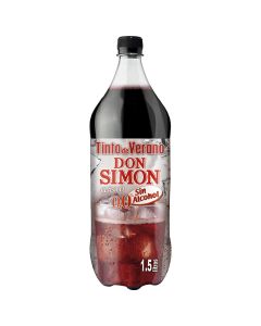 Summer red wine without alcohol Don Simón pet 1,5 l