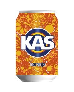 Orange soda Kas 33 cl can