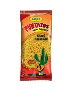 Aspil Corn snack BBQ flavoured Puntazos 110 g bag