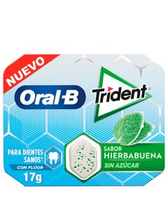 Trident Sugarless peppermint Oral-B 17 g