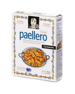Paella seasoning with saffron Paellero Carmencita 5 packets