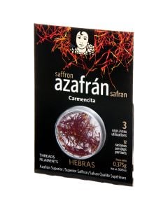 Saffron threads Carmencita 0,375 g box