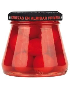 Red cherries in syrup Helios 90 g jar