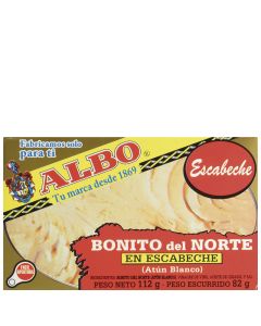 White tuna in pickled sauce Albo 82 g tin