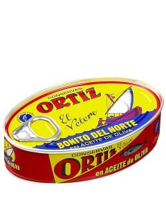 White tuna in olive oil Ortiz 82 g tin