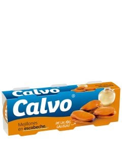 Mussels in pickled sauce Calvo 3x40 g tin