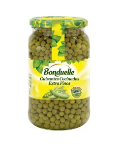 Cooked peas extra fine Bonduelle 465 g jar