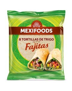 Mexifoods Wheat tortillas 20 cm 8 units 320 g