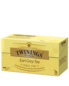 Earl grey tea Twinings box 25 bags