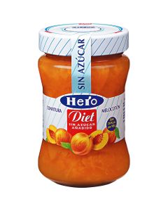 Diet peach jam Hero diet 280 g bottle