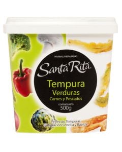 Special flour for vegetables, meat and fish tempura Santa Rita 500 g canister
