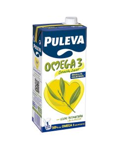 Prepared skimmed milk with omega 3 Puleva 1 l carton