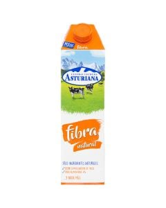 Lacteal Central Lechera Asturiana regulaplus fiber 1 liter bottle