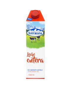 Whole milk Central Lechera Asturiana 1 l brik