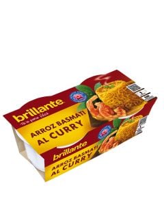 Curry rice Brillante Minute 2x125 g bowl
