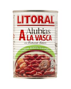 Basque Beans Litoral 430 g tin