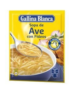 Poultry soup with pasta Gallina Blanca 80g packet