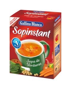 Vegetable soup with croutons sopinstant Gallina Blanca 3x60 g packet