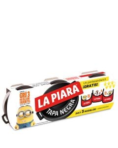 Pork liver pate La Piara Black Top 3x75 g tin