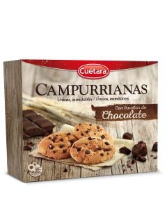 Cuétara Cookies Campurrianas with chocolate chips 450 g box