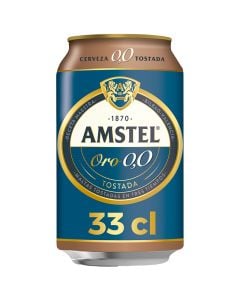 Amstel Toasted alcohol-free beer 0,0 Oro 33 cl can