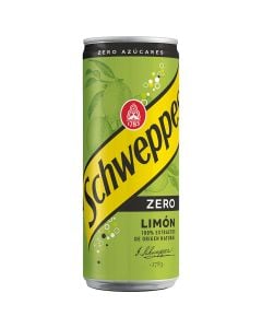 Lemon soda Schweppes Zero 33cl can
