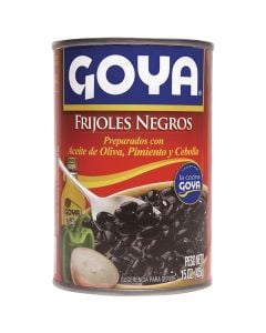 Stewed black beans Goya 430 g tin