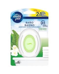 Ambi Pur Bathroom air freshener Fresh Herb scent device