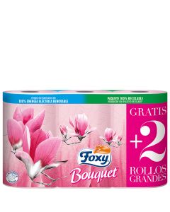 Foxy Toilet paper Bouquet 3 layers 6 rolls