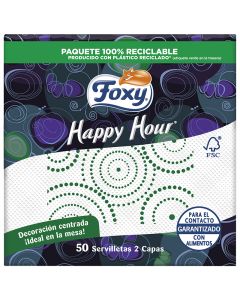 Foxy Paper napkins Happy Hour 50 units