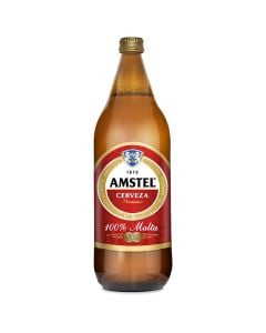 Beer Amstel 1 litre bottle