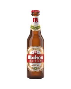 Gluten-free beer Mahou 5 Stars 33 cl bottle