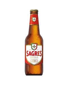 Sagres beer 33 cl bottle