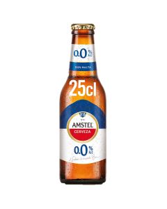 Amstel alcohol-free beer 25 cl bottle