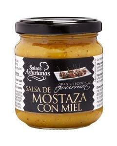 Mustard and honey sauce Salsas Asturianas 210 g bottle