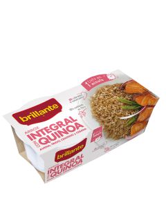 Brown rice with quinoa Brillante 2x125 g bowl